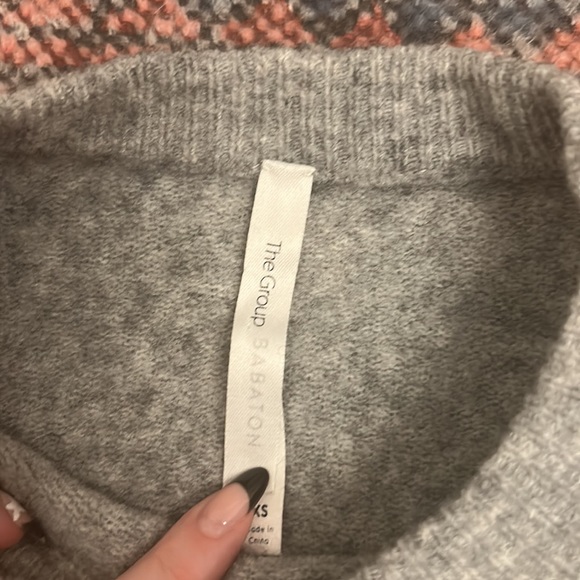 Babaton grey sweater - Picture 2 of 2